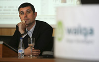 Angel Luis Garrido en la conferencia de WALQA para explicar el proyecto NASS